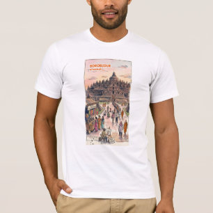 Camiseta Complexo do Templo Budista Sagrado de Borobudur In
