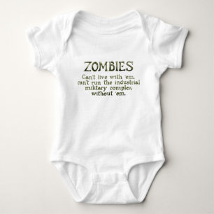 Camiseta Complexo Militar Industrial de Zombies