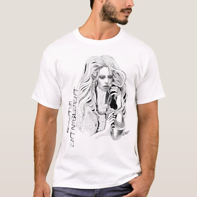 Camiseta Complicação do quantum (Frente)