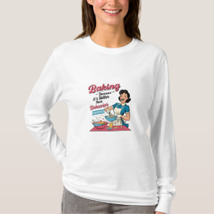 Camiseta Comportamento Baking Beats: Retire Suas Preocupaçõ
