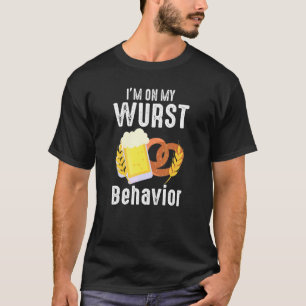 Camiseta Comportamento da Wurst Citação Festival Alemão