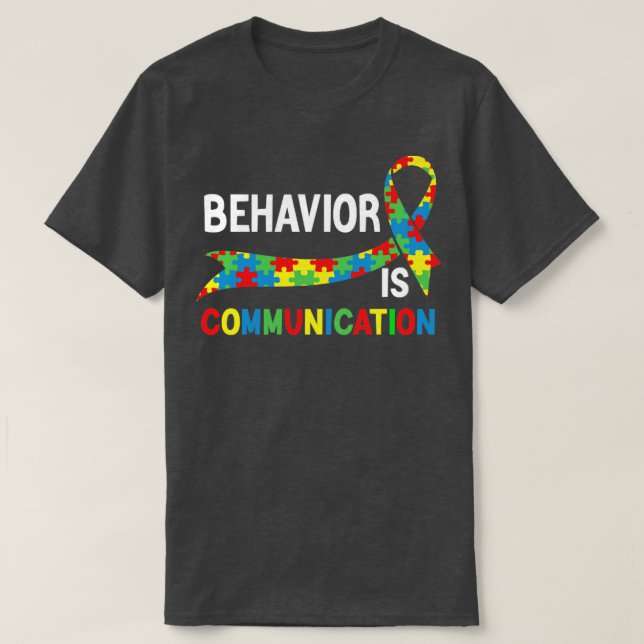 Camiseta Comportamento é professor de educação especial Com (Frente do Design)