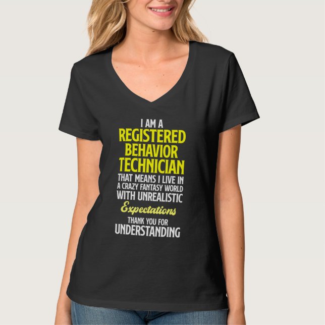 Camiseta Comportamento Técnico Comportamental RBT 11 (Frente)
