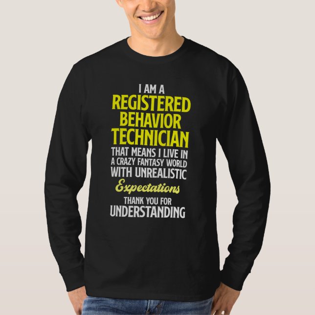 Camiseta Comportamento Técnico Comportamental RBT 11 (Frente)