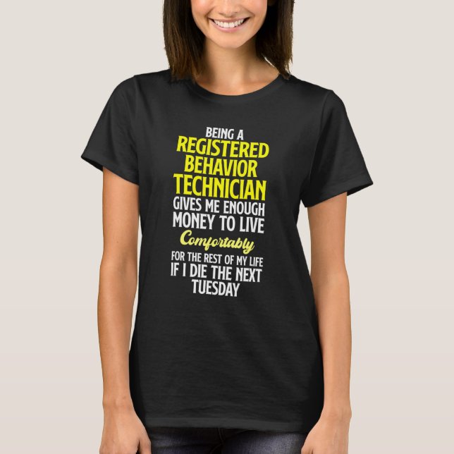 Camiseta Comportamento Técnico Comportamental RBT 16 (Frente)