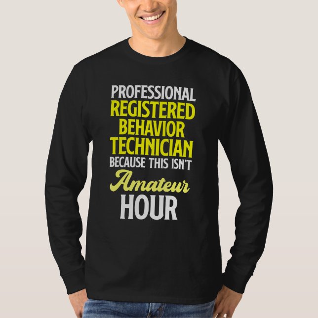 Camiseta Comportamento Técnico Comportamental RBT 21 (Frente)