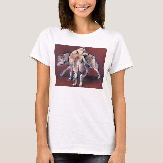 Camiseta Composição 2001 do lobo (Frente)