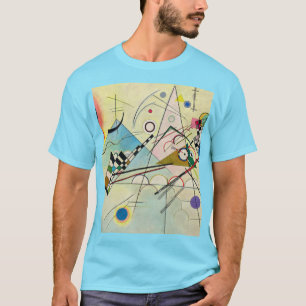 Camiseta Composição 8 de 1923 por Wassily Kandinsky