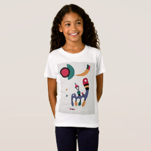 Camiseta Composição Abstração Biomórfica - Kandinsky