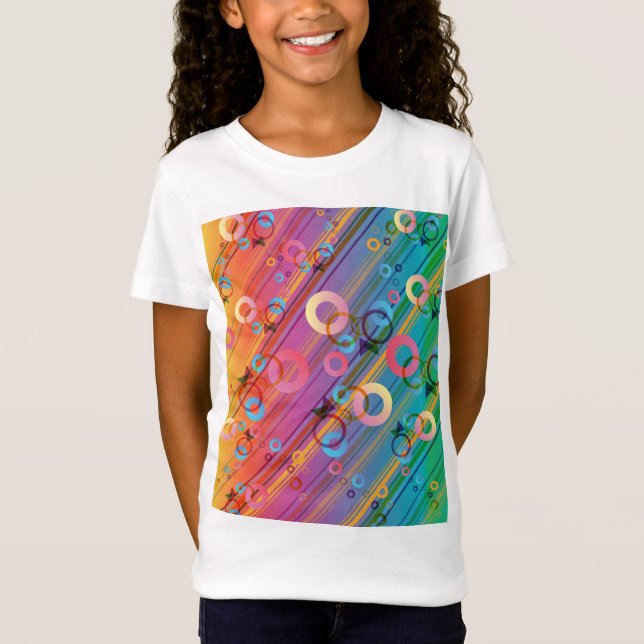 Camiseta Composição Abstrata (Frente)