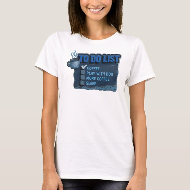 Camiseta Composição artística retro de café naval BRINQUE C (Frente)