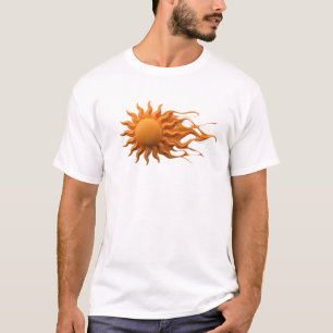 Camiseta Composição de Arte Clássica do SOL Abstrato