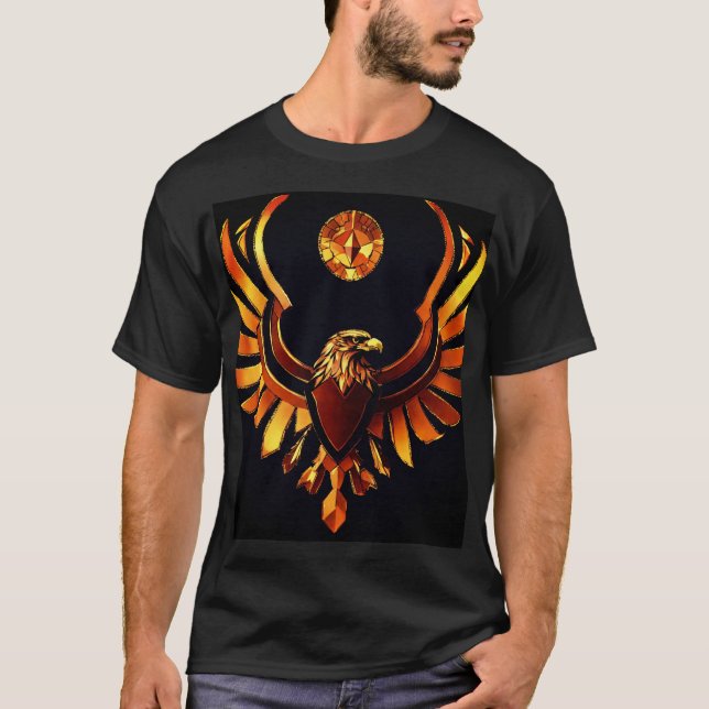 Camiseta Composição de Aviação Negrito e Elegante (Frente)