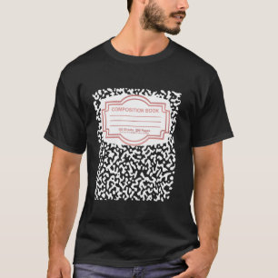 Camiseta Composição de Figuras de Notebook Correspondendo H