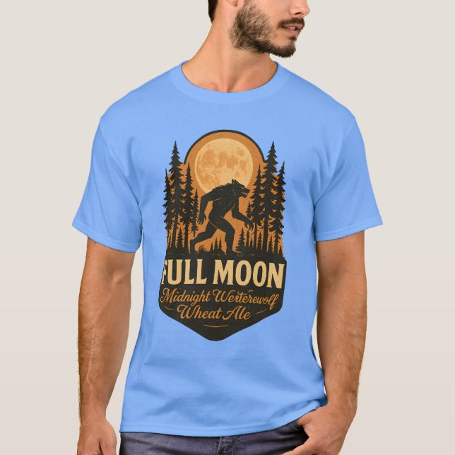 Camiseta Composição de Lua Completa (Frente)