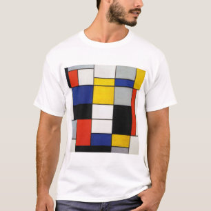 Camiseta Composição, Mondrian