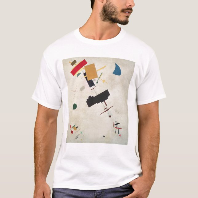 Camiseta Composição No.56 de Suprematist, 1936 (Frente)