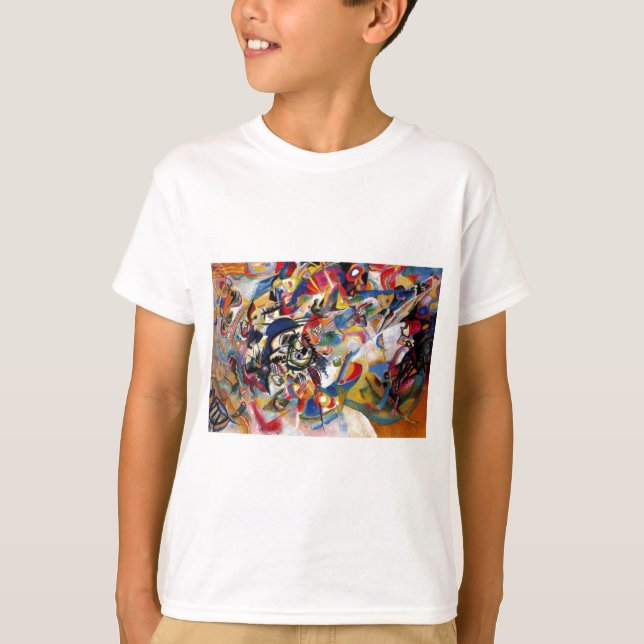 Camiseta Composição VII de Kandinsky (Frente)