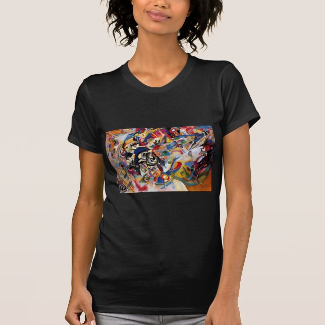 Camiseta Composição VII de Kandinsky (Frente)