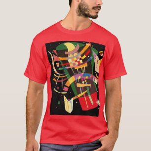 Camiseta Composição X Abstração Biomorfa - Kandinsky