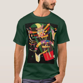 Camiseta Composição X Abstração Biomórfica - Kandinsky