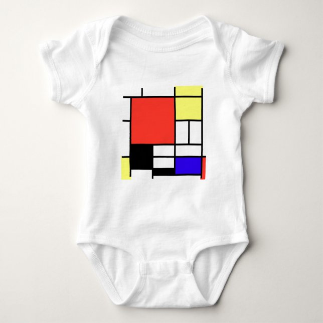 Camiseta Composition , Mondriaan (Frente)