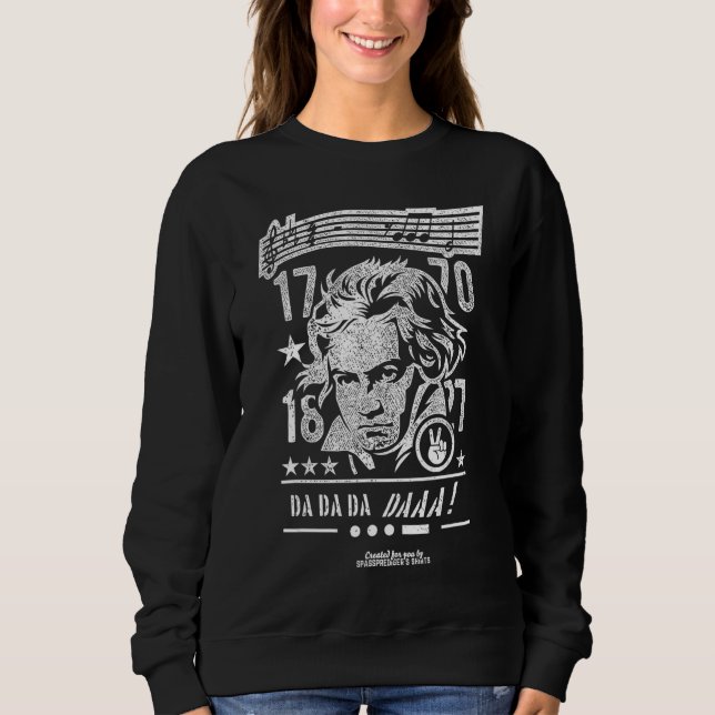 Camiseta Compositor alemão Ludwig Van Beethoven (Frente)