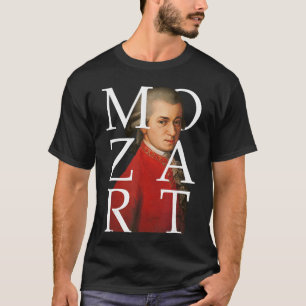 Camiseta Compositor de Música Clássica Mozart amigos retrô