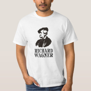 Camiseta Compositor de Música Clássica Richard Wagner Cláss