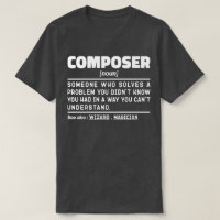 Compositor Noun Music Lover Ditos Sarcásticos Engr