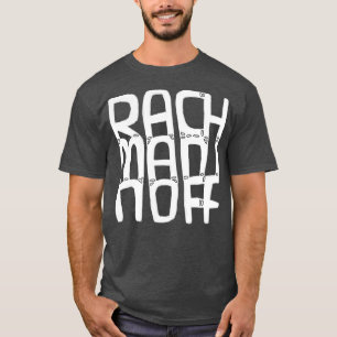 Camiseta Compositor Russo Rachmaninoff