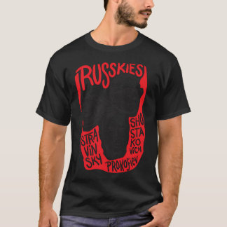 Camiseta Compositores Russos-Russos