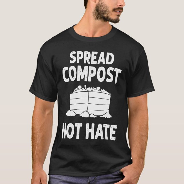 Camiseta Compost Bin Worm Composting Vermicomposting (Frente)