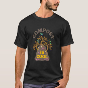 Camiseta Compost é Legal Vermicultura de Minhocas Fofa par