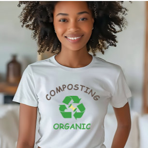 Camiseta compostagem acontece