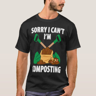 Camiseta Compostagem Para Compostagem De Aquecedores De Jar
