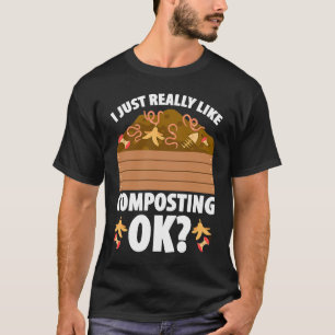 Camiseta Compostagem Para Compostagem De Aquecedores De Jar