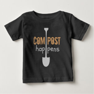 Camiseta Compostar Ocorre Múltipla Pá Humor