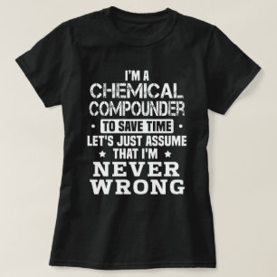 Camiseta Compounder Químico