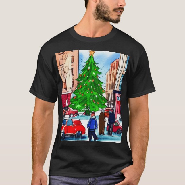 Camiseta Compra de Natal (Frente)