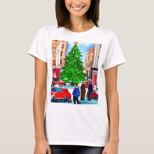 Camiseta Compra de Natal (Frente)