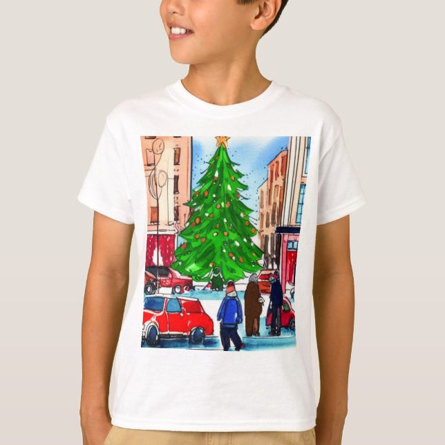 Camiseta Compra de Natal (Frente)
