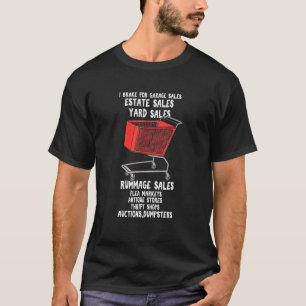 Camiseta Comprador de Brechó para Feira de Jardim   Freio p