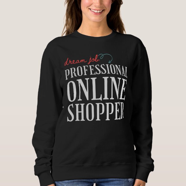 Camiseta Comprador de Vícios de Compra Online na Internet (Frente)