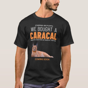 Camiseta Compramos Um Caracal Big Floppa Cat Meme