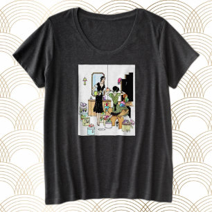 Camiseta Comprando chapéus