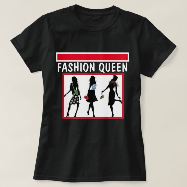 CAMISETA COMPRANDO COLEÇÃO DE RAINHAS (Frente do Design)