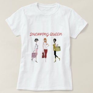 CAMISETA COMPRANDO COLEÇÃO DE RAINHAS