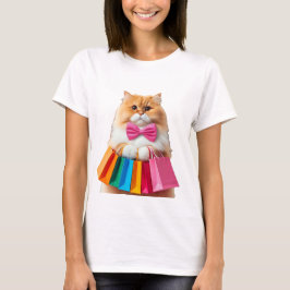 Camiseta Comprando Gato