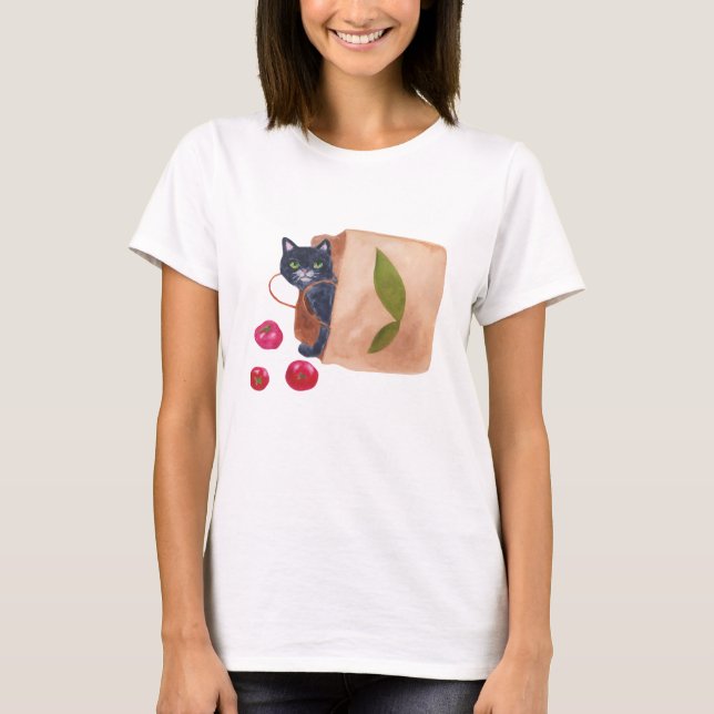 Camiseta Comprando Gato (Frente)